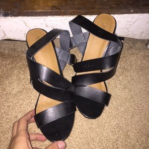 Mossimo Supply Co. Shoes - NWOT Wedge heels black Mossimo Supply Co. Shoes - NWOT Wedge heels black